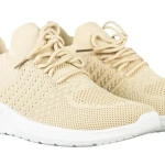 Pantofi sport dama bej din material textil Sprin