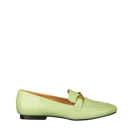 Mocasini dama verzi din piele ecologica Dineb
