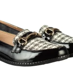 Mocasini dama bej din piele ecologica Jazia