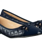 Pantofi dama cu toc albastri din piele ecologica Grece