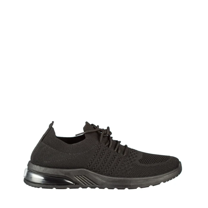 Pantofi sport dama negri din material textil Sprin