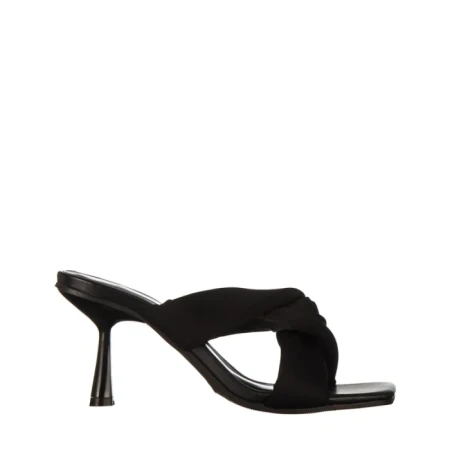 Papuci dama negri din piele ecologica Berta