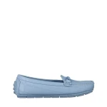Mocasini dama albastri din piele ecologica Ariella