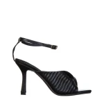 Sandale dama negre din piele ecologica Zuleika