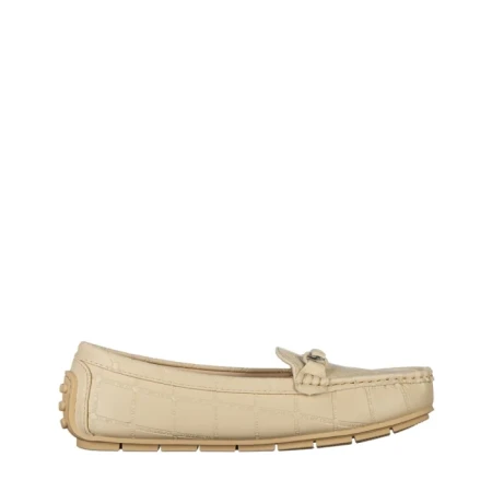Mocasini dama bej din piele ecologica Ariella