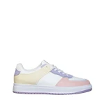 Pantofi sport dama roz cu galben din piele ecologica Zhuri