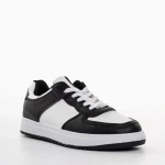Pantofi sport dama negri din piele ecologica Zhuri