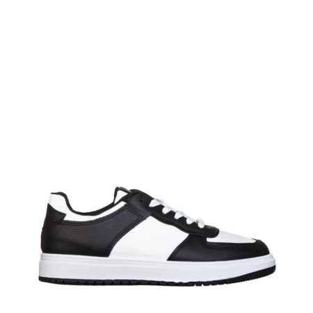 Pantofi sport dama negri din piele ecologica Zhuri