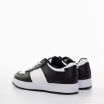 Pantofi sport dama negri din piele ecologica Zhuri