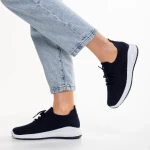 Pantofi sport dama albastri din material textil Eryla