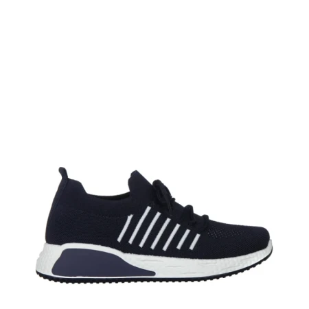 Pantofi sport dama albastri din material textil Biriza