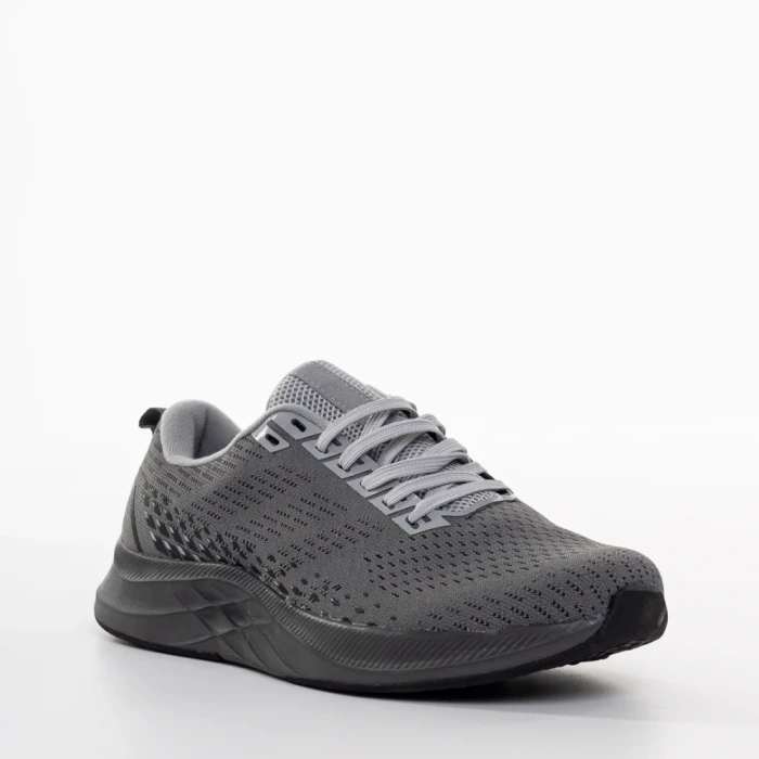 Pantofi sport barbati gri din material textil Bendi