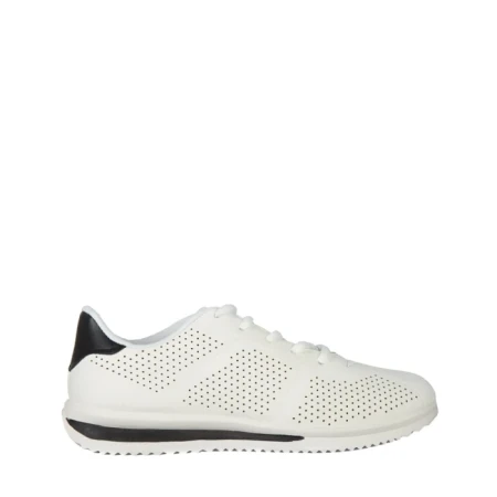 Pantofi sport dama alb cu negru din piele ecologica Zolla