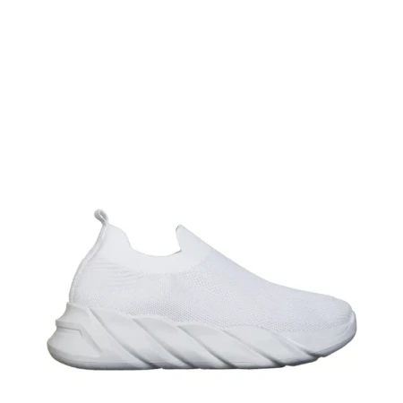 Pantofi sport dama albi din material textil Erimona