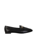 Mocasini dama negri din piele ecologica Ambrose