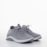 Pantofi sport dama gri din material textil Journi