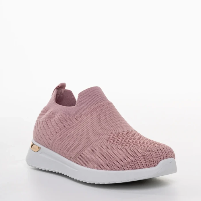 Pantofi sport copii roz din material textil Avery