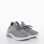 Pantofi sport copii gri din material textil Adeline