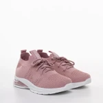 Pantofi sport copii roz din material textil Adeline
