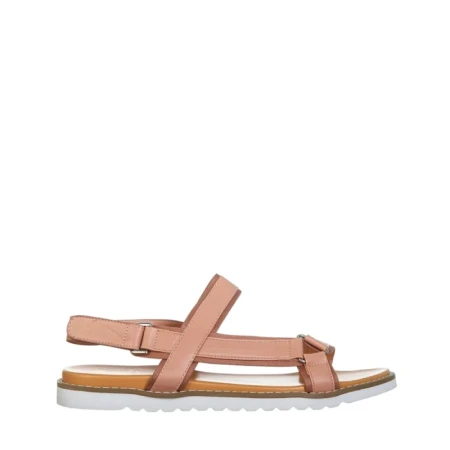 Sandale dama roz din piele ecologica Ophelia
