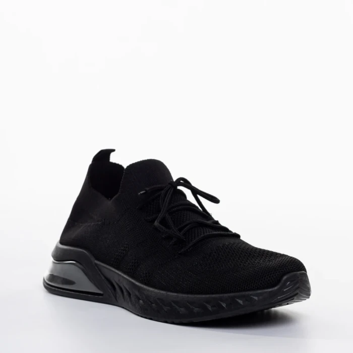 Pantofi sport dama negri din material textil Kyla