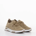 Pantofi sport barbati bej din material textil Todozi