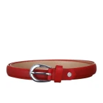 Curea dama rosie din piele ecologica RH-19001