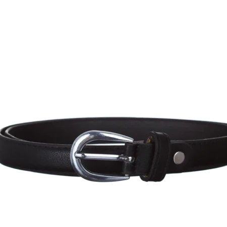 Curea dama neagra din piele ecologica RH-19001