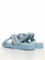 Sandale copii albastre din material textil Shane