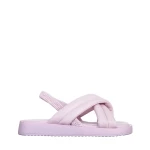 Sandale copii mov din material textil Shane