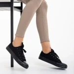 Tenisi dama negri din material textil Selima