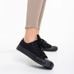 Tenisi dama negri din material textil Selima