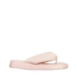 Papuci copii roz din piele ecologica Ronald