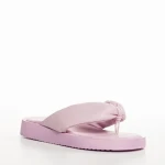 Papuci copii mov din piele ecologica Ronald