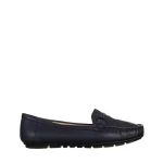 Mocasini dama albastri din piele ecologica Stanley