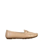 Mocasini dama bej din piele ecologica Terrance