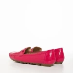 Mocasini dama roz din piele ecologica Terrance