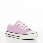 Tenisi copii mov din material textil Otto