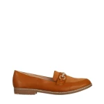 Mocasini dama camel din piele ecologica Vance