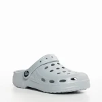 Papuci copii gri din material sintetic Theona