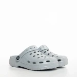 Papuci copii gri din material sintetic Theona