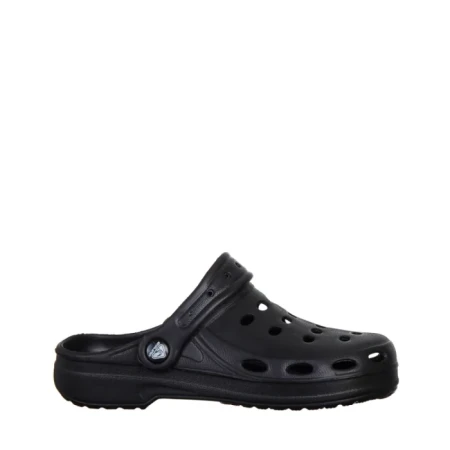 Papuci copii negri din material sintetic Theona