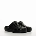 Papuci copii negri din material sintetic Theona