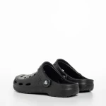 Papuci copii negri din material sintetic Theona