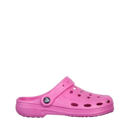 Papuci copii roz din material sintetic Theona