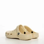 Papuci copii bej din material sintetic Theona