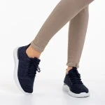 Pantofi sport dama albastri din material textil Thiago