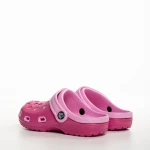 Papuci copii roz din material sintetic Ibrahim