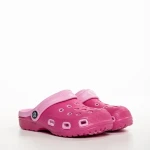Papuci copii roz din material sintetic Ibrahim