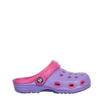 Papuci copii mov cu roz din material sintetic Ibrahim